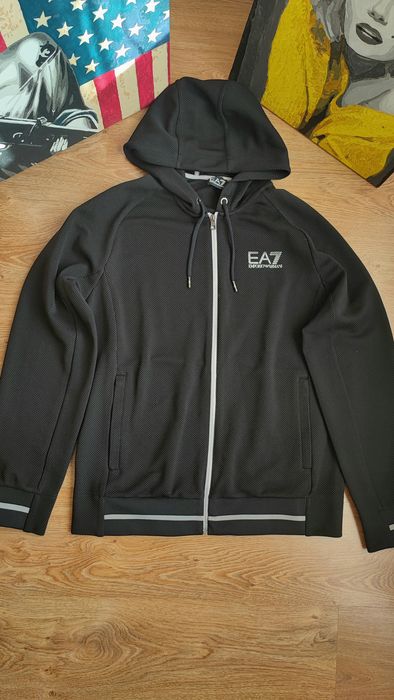 Кофта толстовка Emporio Armani спортивна кофта розмір 2XL-3XL