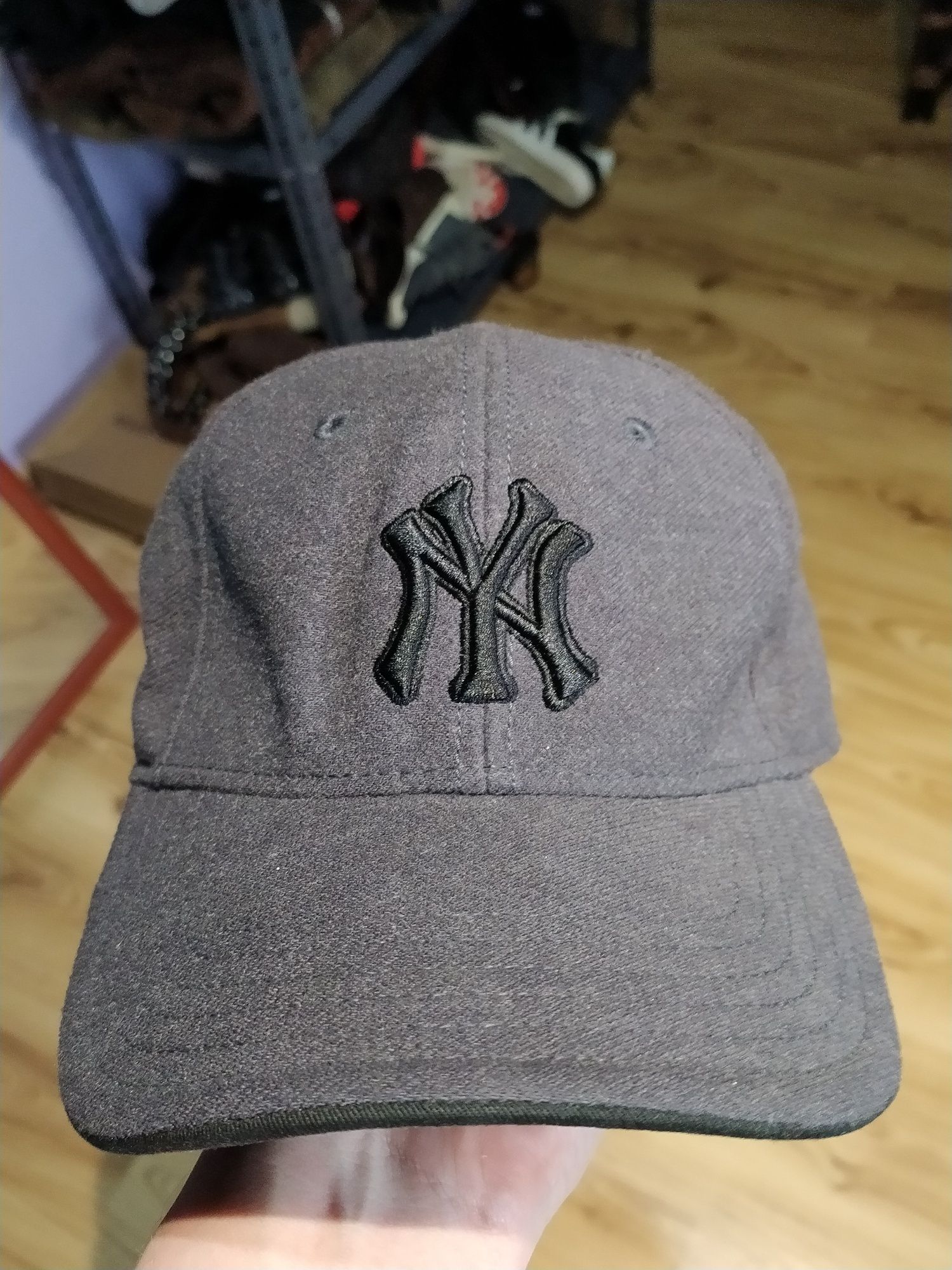 Szara Czapka Z Daszkiem New York Yankees MLB New Era