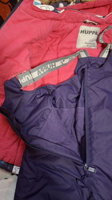 Зимовий термо комбінезон huppa 104 - 110 для дівчинки