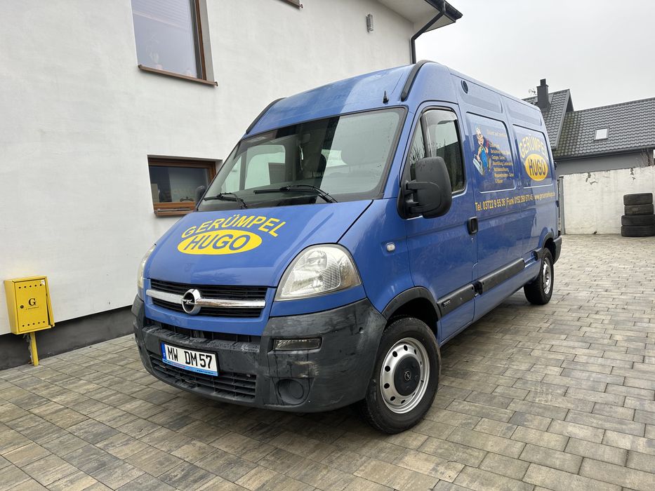 Movano Master LIFT 2.5 diesel H2L2 Hak 6 osobowy