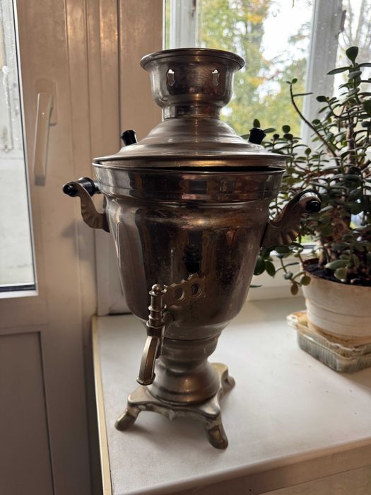 Электрический самовар СССР ВС-2,5/1 (1975 год, оригинал, с документом)