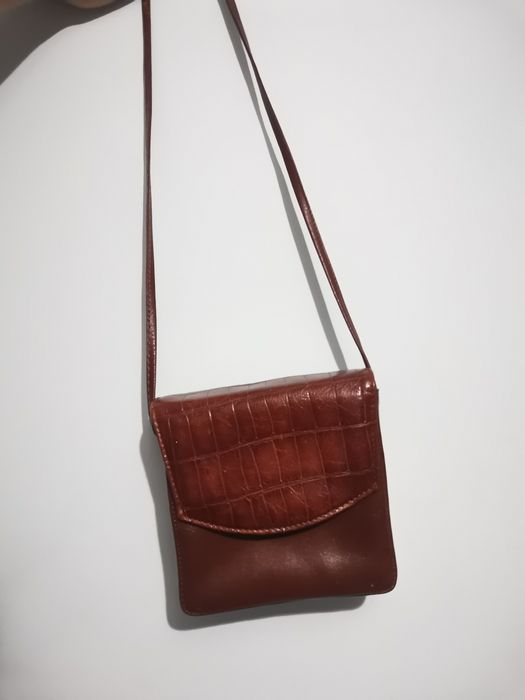 Шкіряна міні сумочка Італія