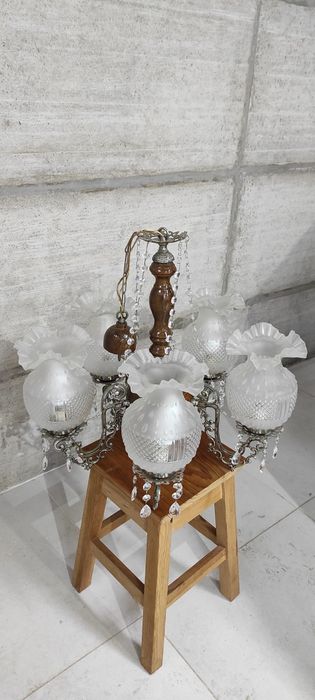 Candeeiro vintage antigo