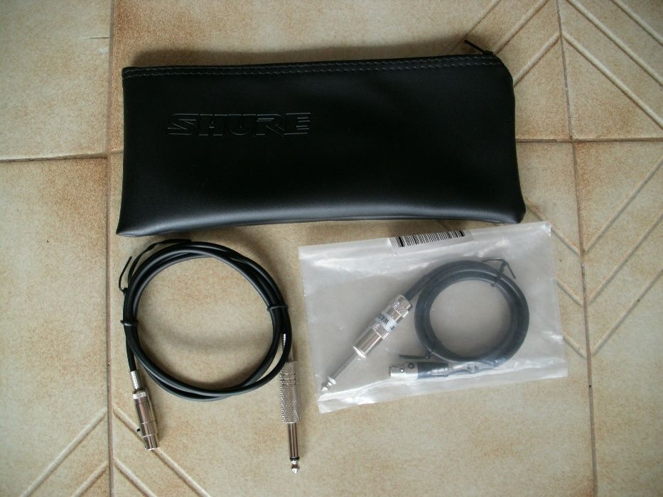 Cabo para ligar microfone Airless ao transmissor shure