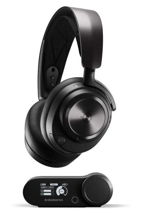 NA LEWARA słuchawki SteelSeries Arctis Nova Pro Wireless z mikrofonem