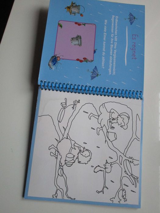 Водяная многоразовая раскраска