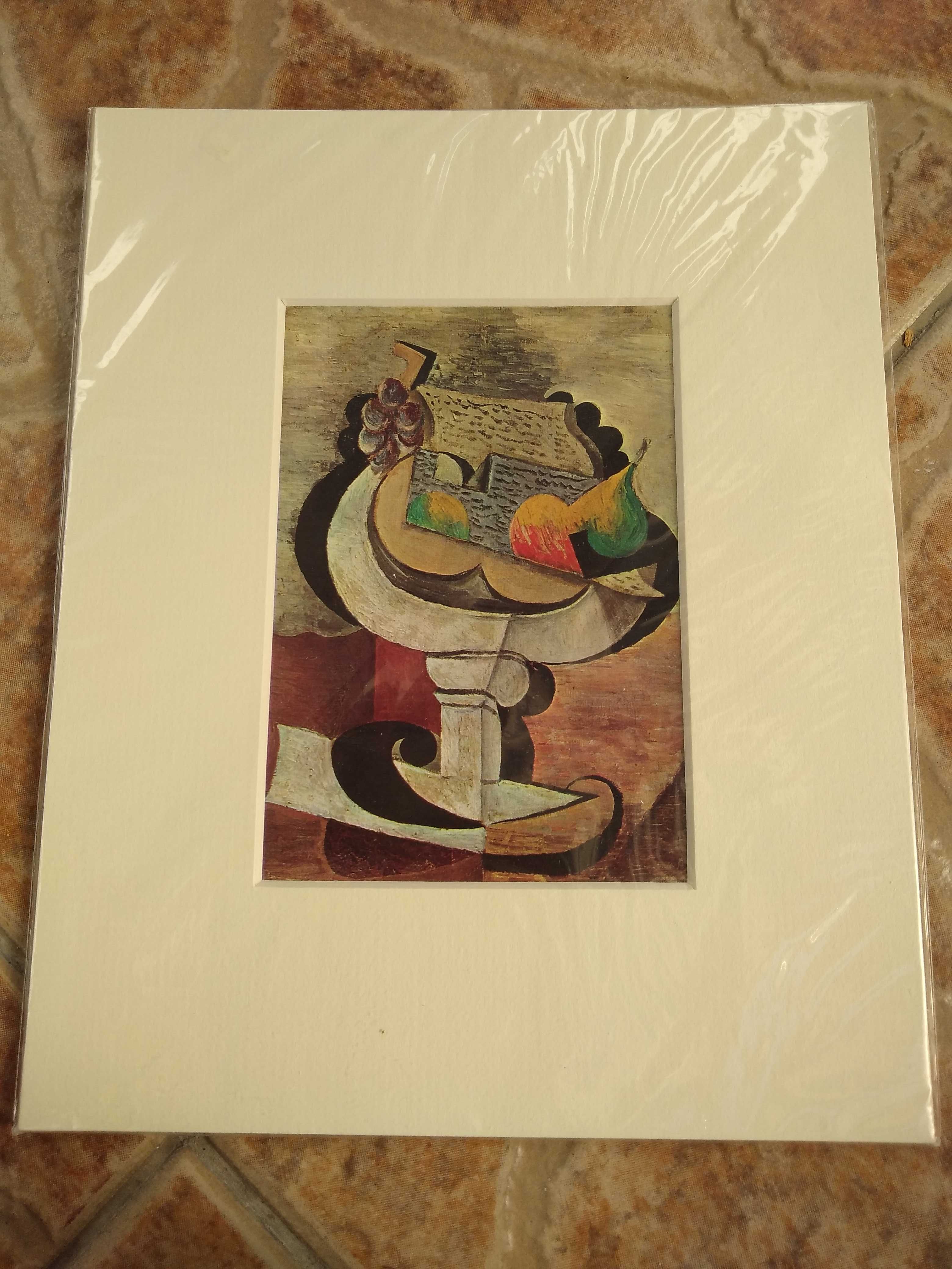 Pablo Picasso  Martwa Natura  Owoce   print w passe-partout