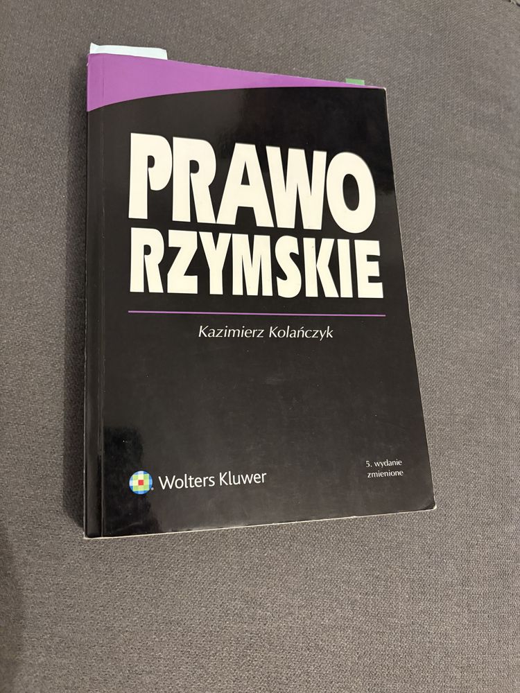 Prawo rzymskie Kazimierz Kolańczyk