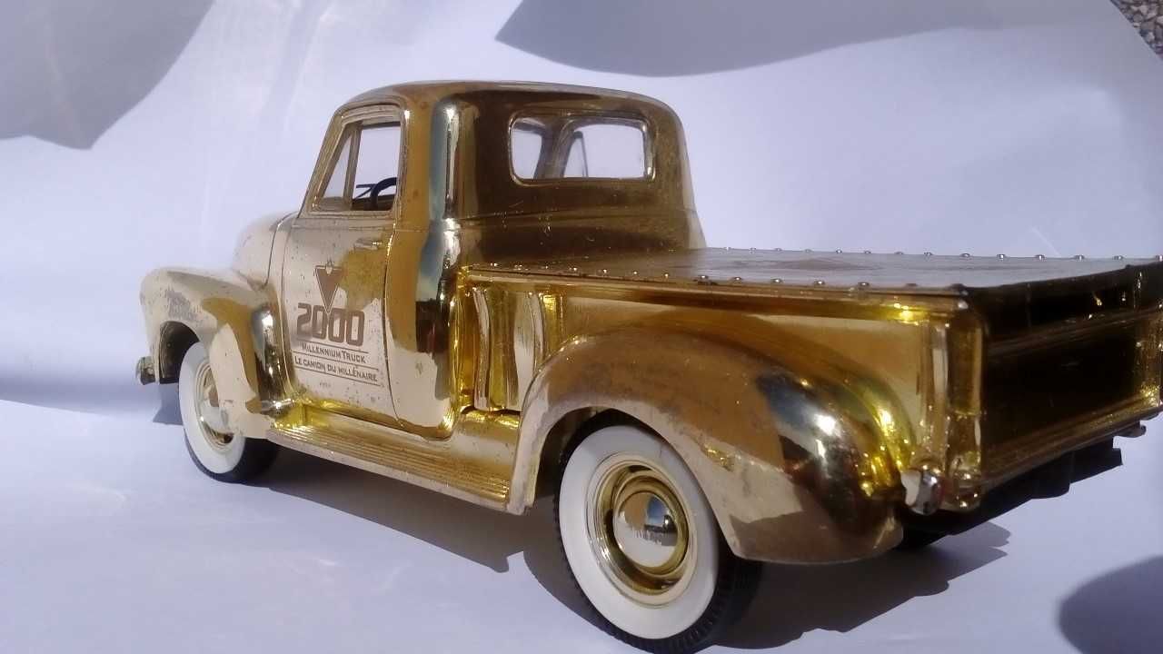 Coleção Gold Edition Bank 1949 Chevy Pickup vendo ou troco