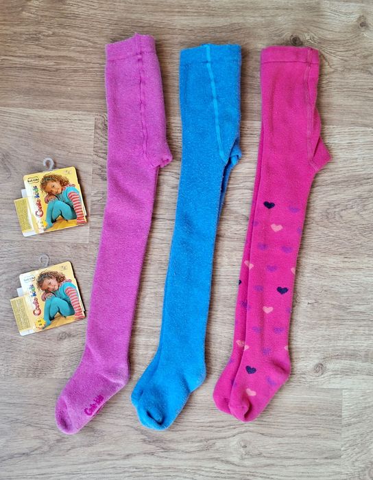 Набір утеплені махрові термо колготи Конте Conte SofTiki 92/98