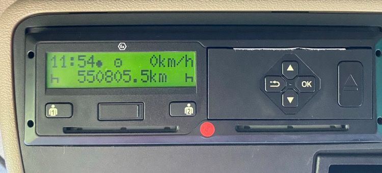 Тахограф Scania