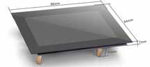 Ekran OSOYOO DSI 3,5 cala V1.0 dla Raspberry Pi Ubuntu MATE Windows 10