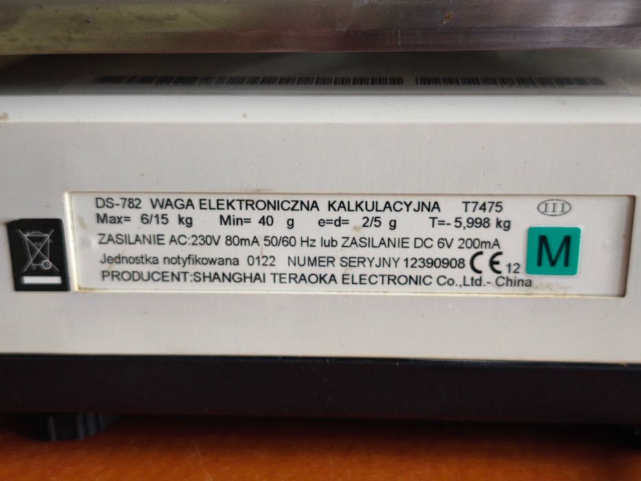 Waga kalkulacyjna DIGI DS-782