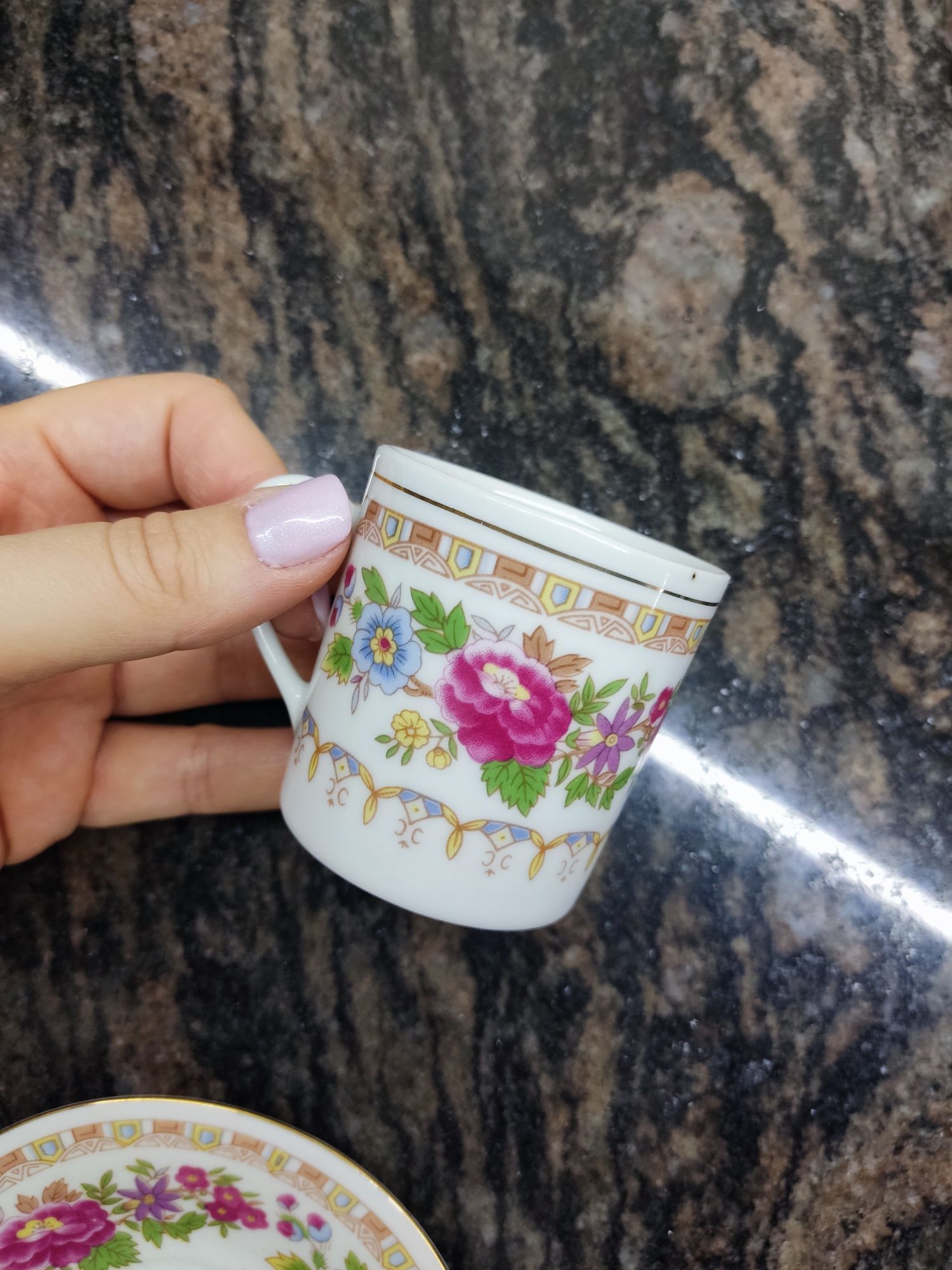 Conjunto chávena de café