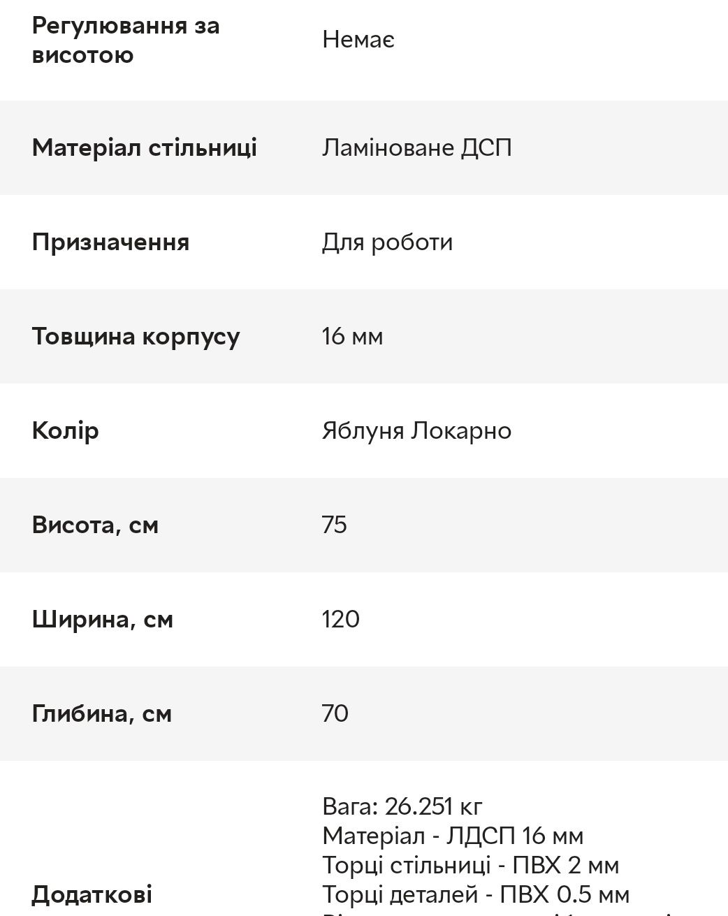 Два комп'ютерних стола Roko БЮ102 , яблоня.