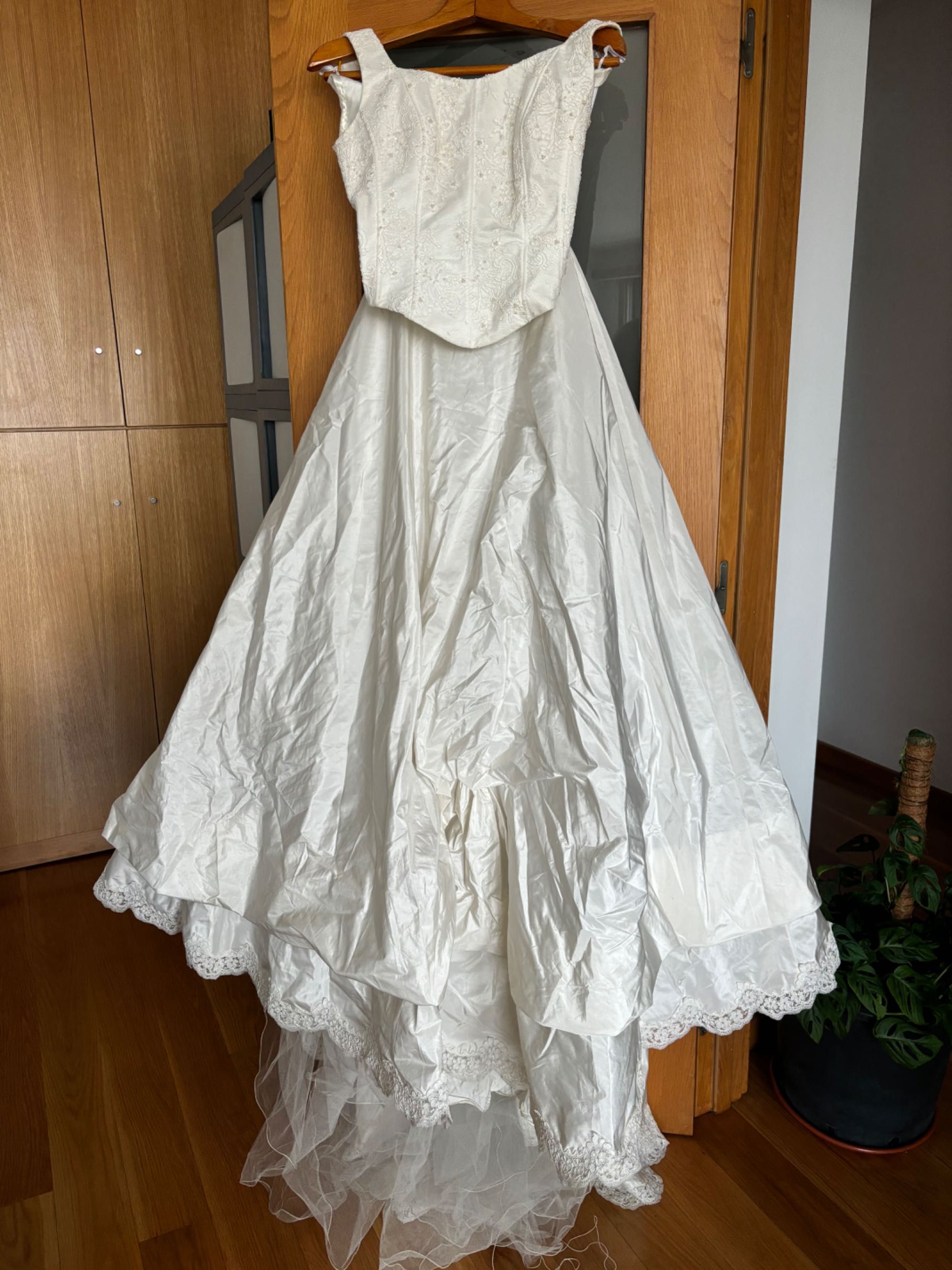 Vestido de noiva novo alta costura Made in Italy