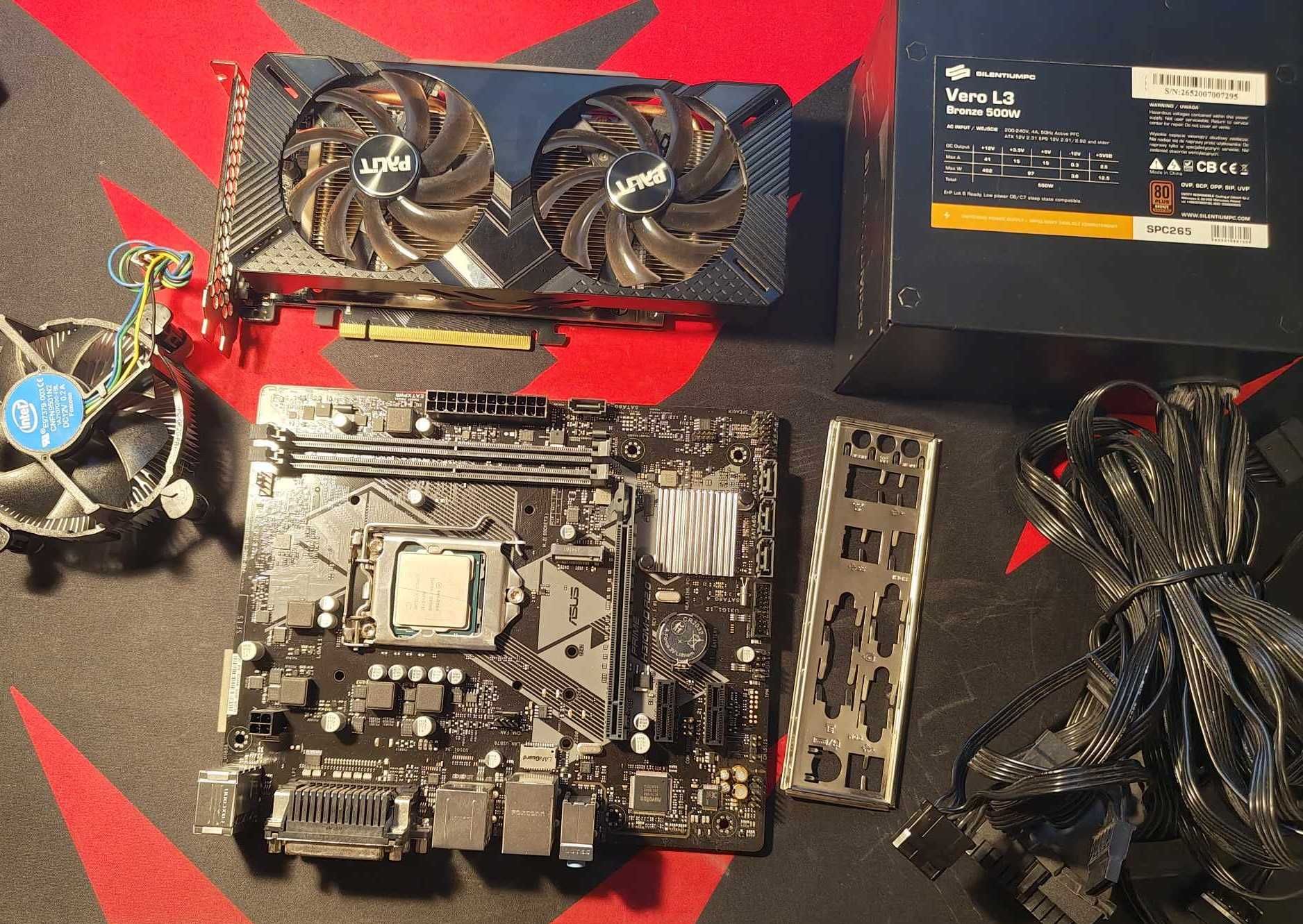 i5-9400f + asus H310M-D + RTX2060 + Vero L3 500W