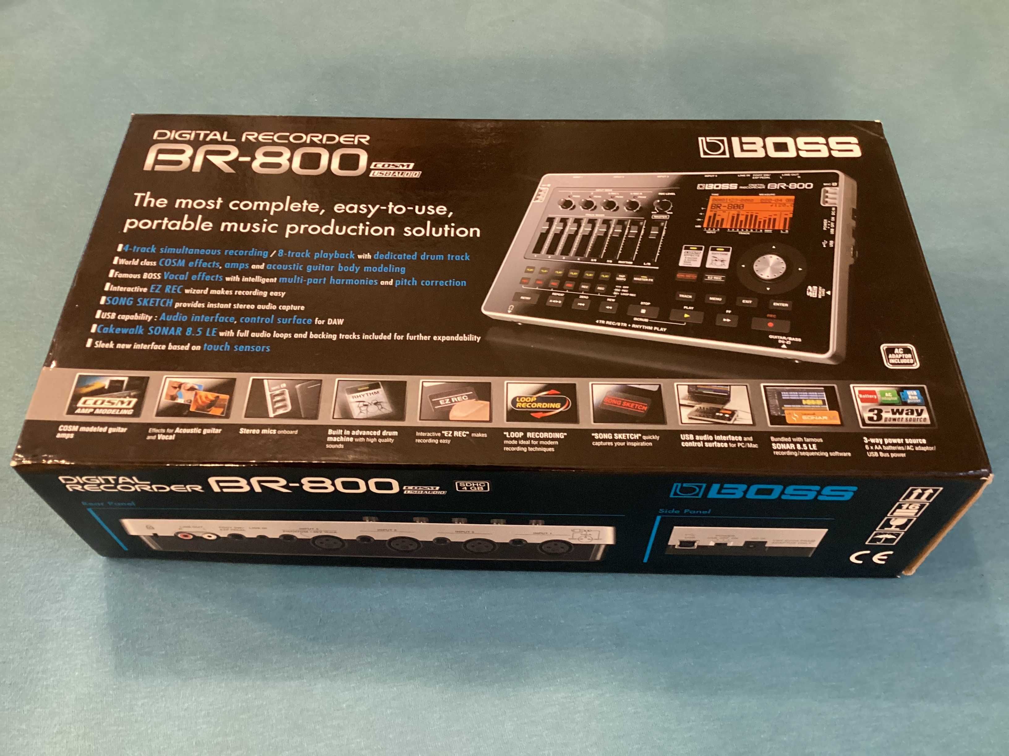 boss br-800 multitrack digital recording studio