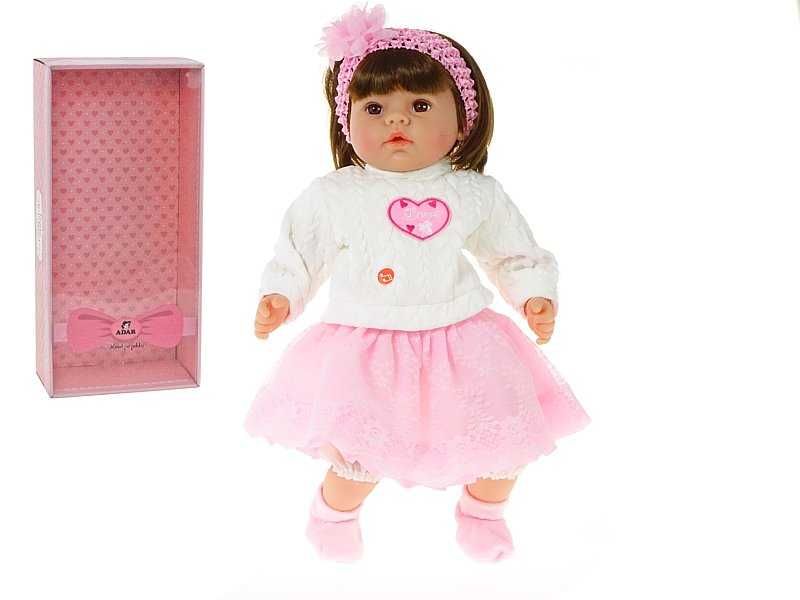 LALKA MIX wzorów, mówi i śpiwea 45 CM