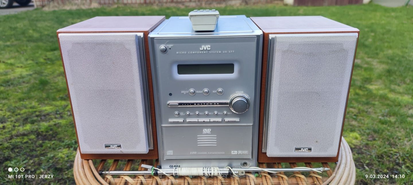 JVC WIEŻA audio-video model CA-UXS77