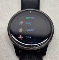 GARMIN VENU  smartwatch / zegarek sportowy czarny + kabel usb