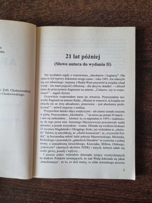 Akrobaci i kuglarze Kwiatek