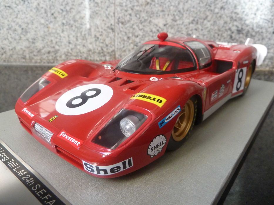 1:18 Tecnomodel, Ferrari 512S, Regazzoni, LeMans 70 AutoArt Minichamps