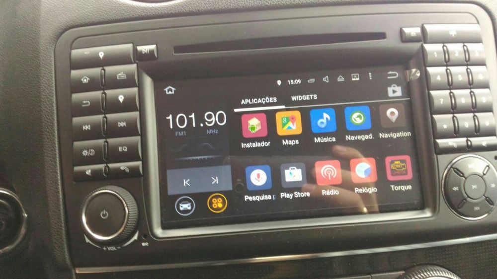 Rádios Novos mercedes ml novos com gps