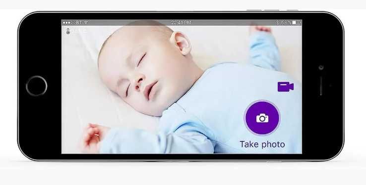 BT Smart Video Baby Monitor з 5-дюймовим кольоровим екраном