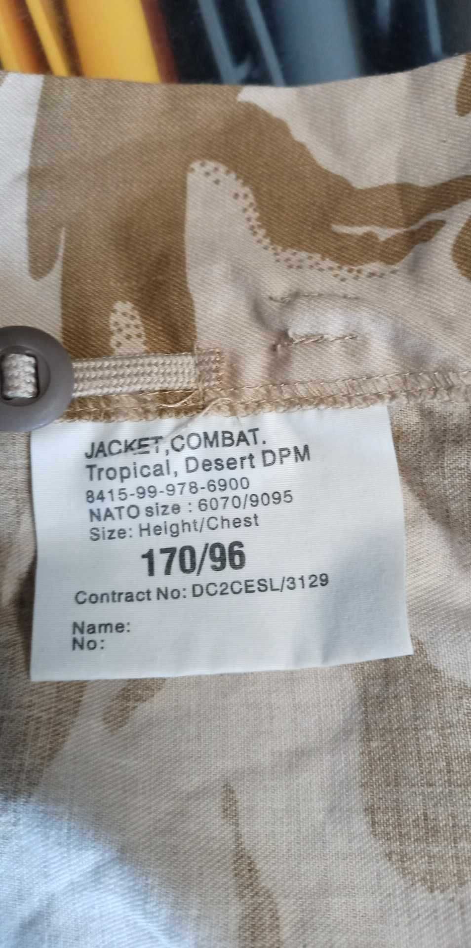 Bluza UK Army RAF Regiment Tropical Desert DPM 170/96 JN