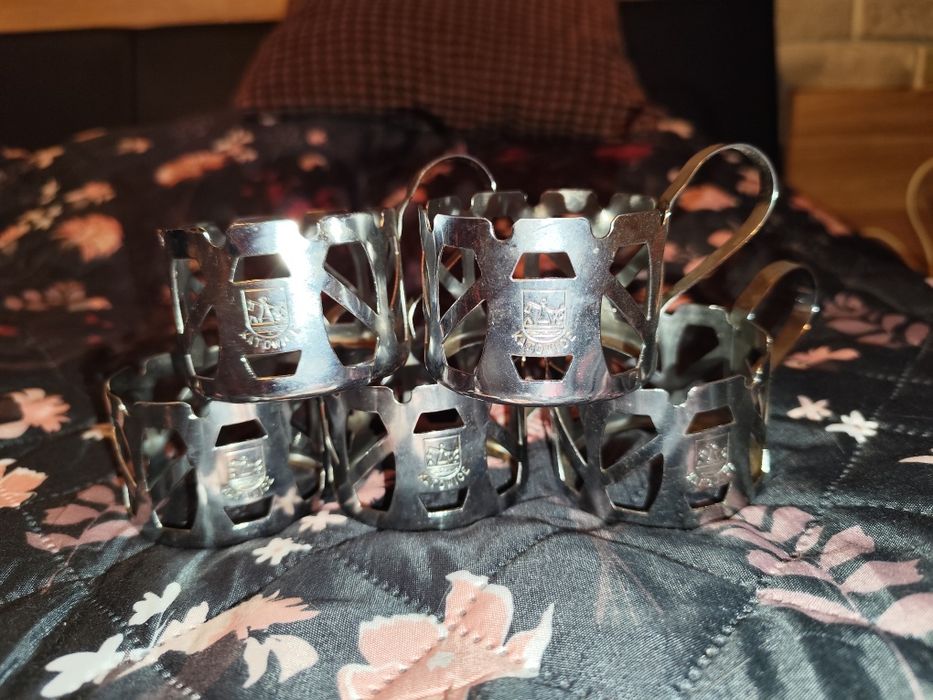 Metalowe koszyczki PRL