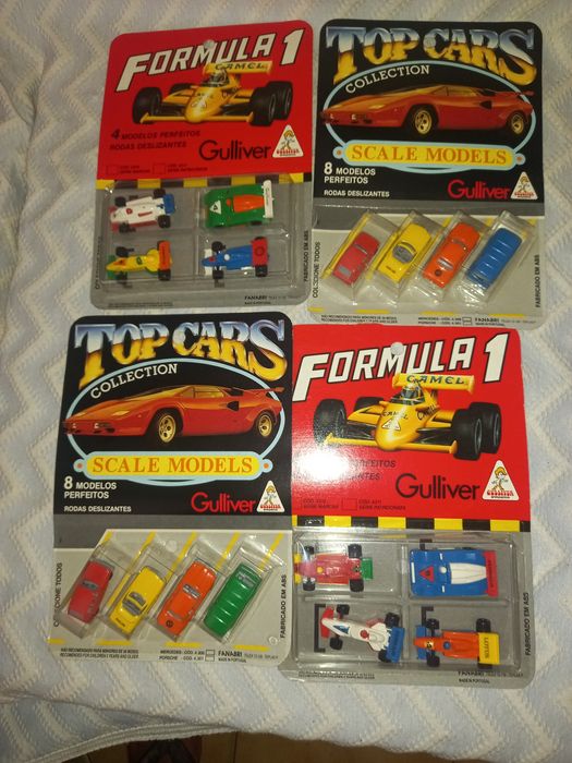 Pack de 4 blisters com miniaturas portuguesas