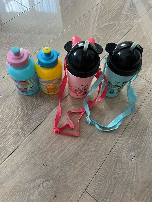 Бутилочки поілки з трубочкою і без