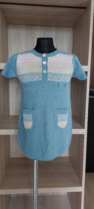 NEXT Dzianinowa sukienka tunika Rozm. 3 - 4 lata