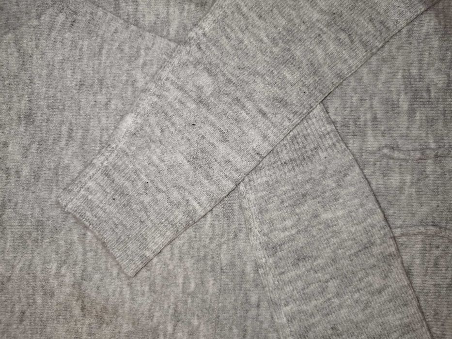 Hoodie de malha cinzento C&A