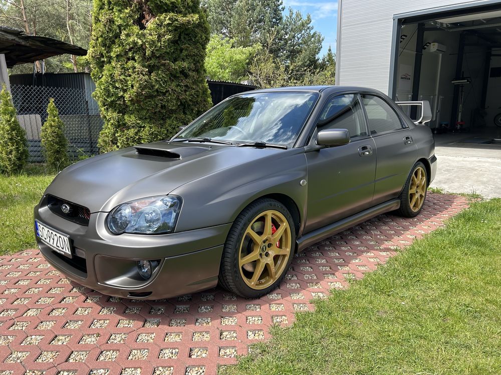 Subaru Impreza WRX 2003r 340KM anglik RHD stan bdb