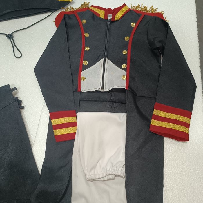 Fato Completo Napoleão Halloween Carnaval Cosplay 8-10 anos MB Estado