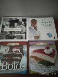 Livros de Cozinha (Vários preços)