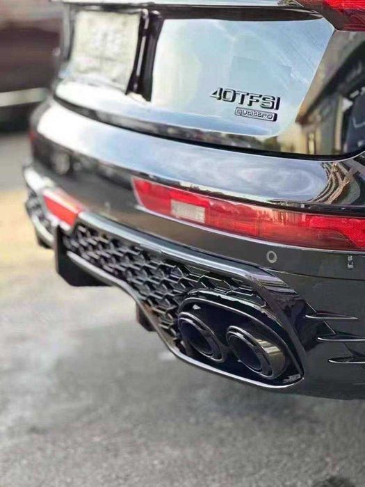 Audi Q5 Audi SQ5 2017-2024 Дифузор заднього бампера НакладкаТюнінг