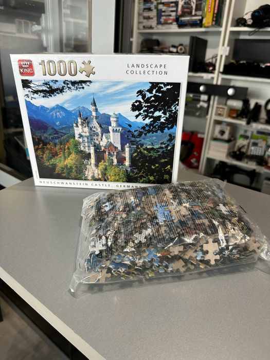 Puzzle KING 1000 el 68 x49 zamek NEUSCHWANSTEIN