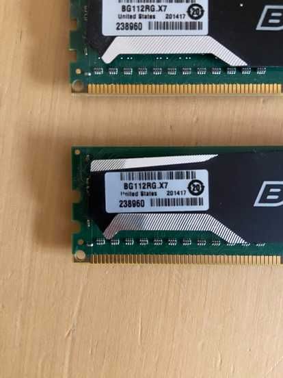Pamięć RAM 16GB DDR3 – 2x4GB Ballistix + 1x8GB HyperX Fury, 1600MHz