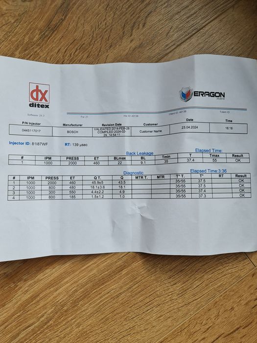 Wtryski Bosch oryginał BMW X5 E70 wtryskiwacze CR piezoelektrtryczny