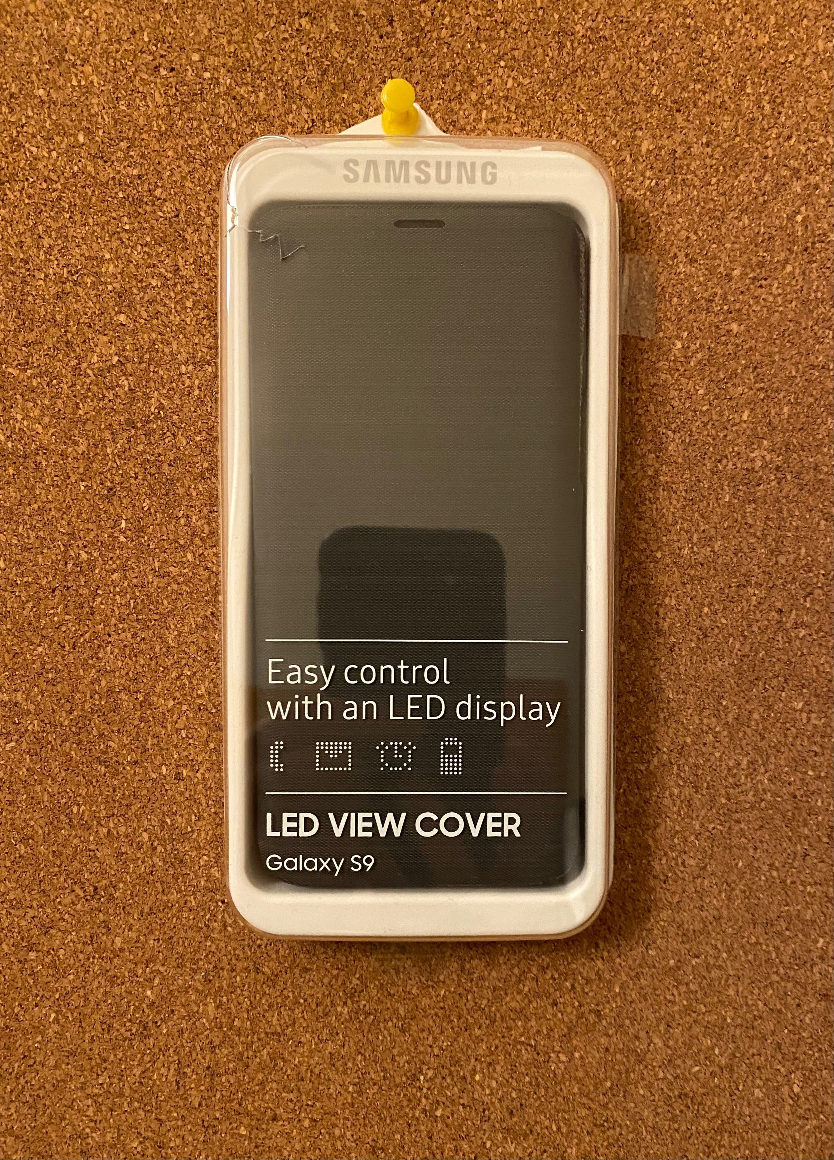 Capa SAMSUNG Galaxy S9 LED View Preto