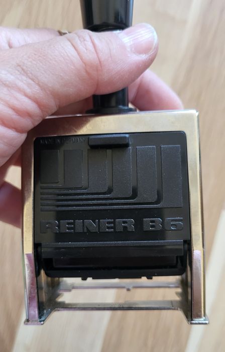 Штамп, печать REINER B6
