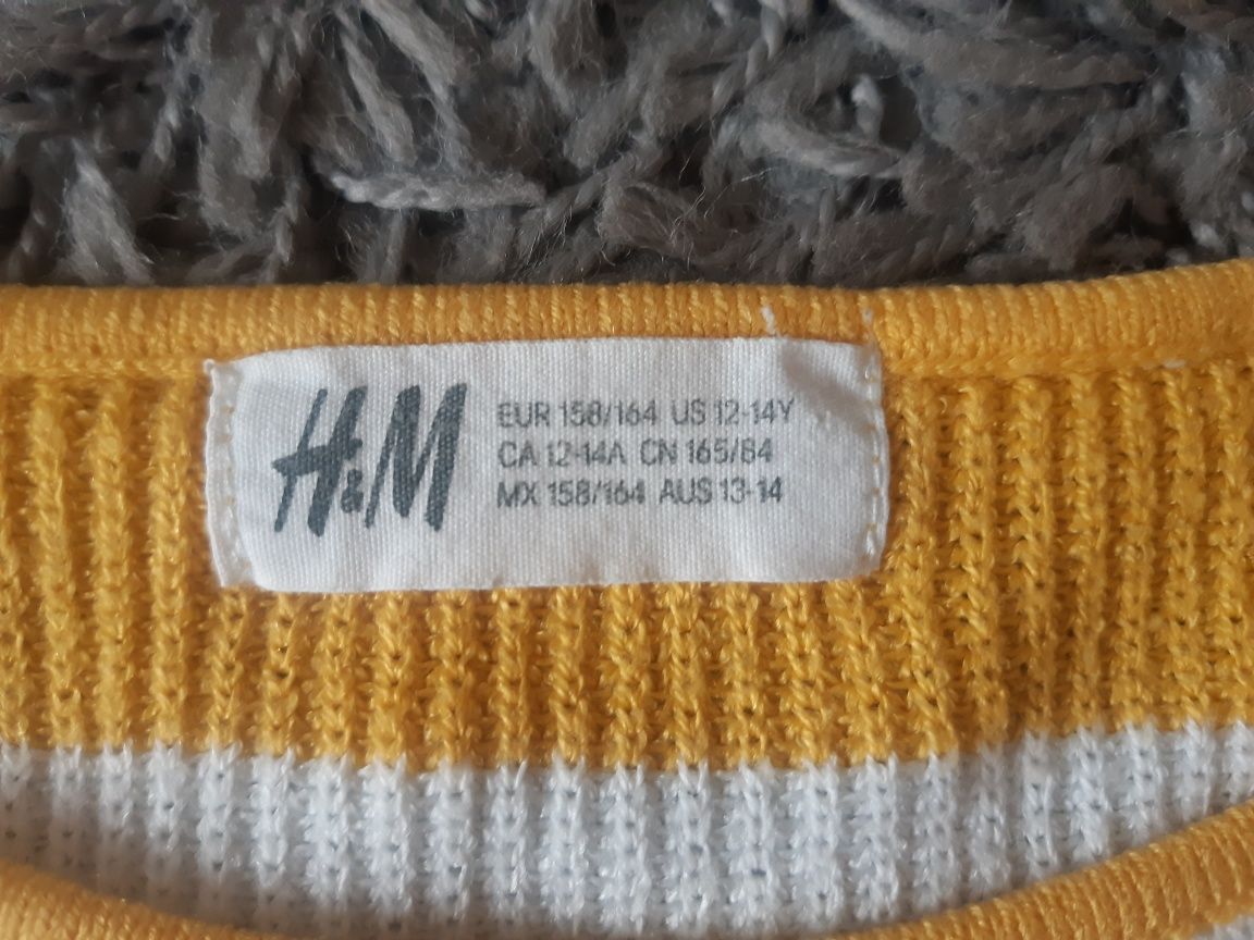 Swetry H&M dla dziewczynki rozm 158