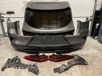 Jaguar I-pace Бампер задний зад рест до рест разборка