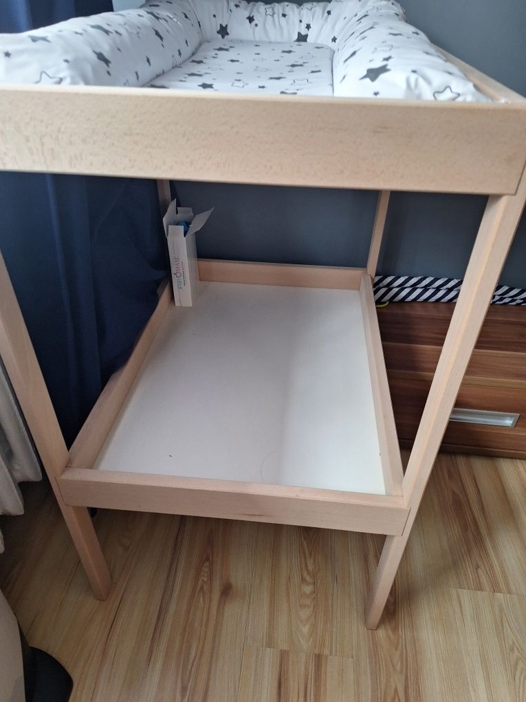 Przewijak IKEA drewniany