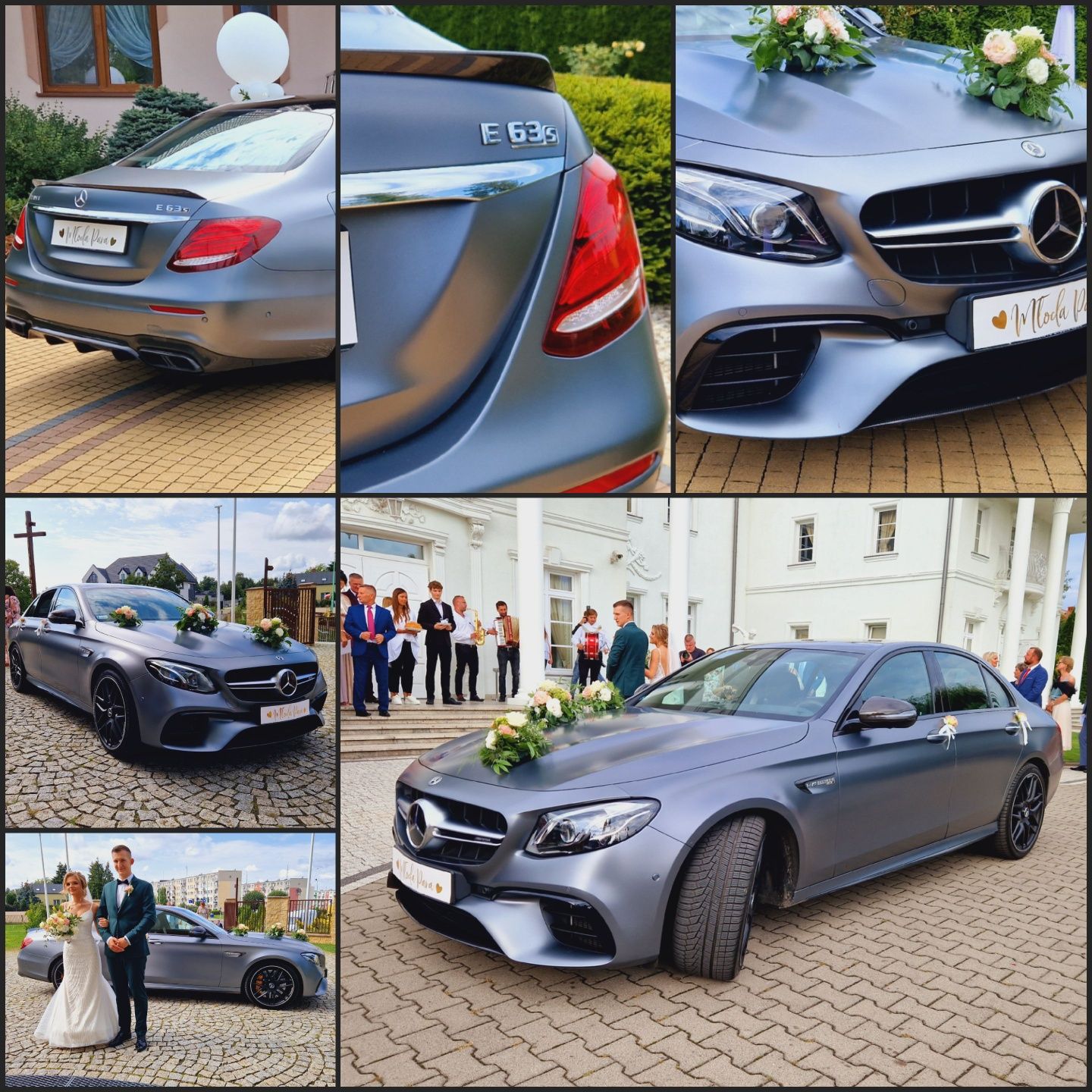 Auta do ślubu Łódź i cała Polska!!! BMW 7 MERCEDES AMG AUDI A7 A8 RS5