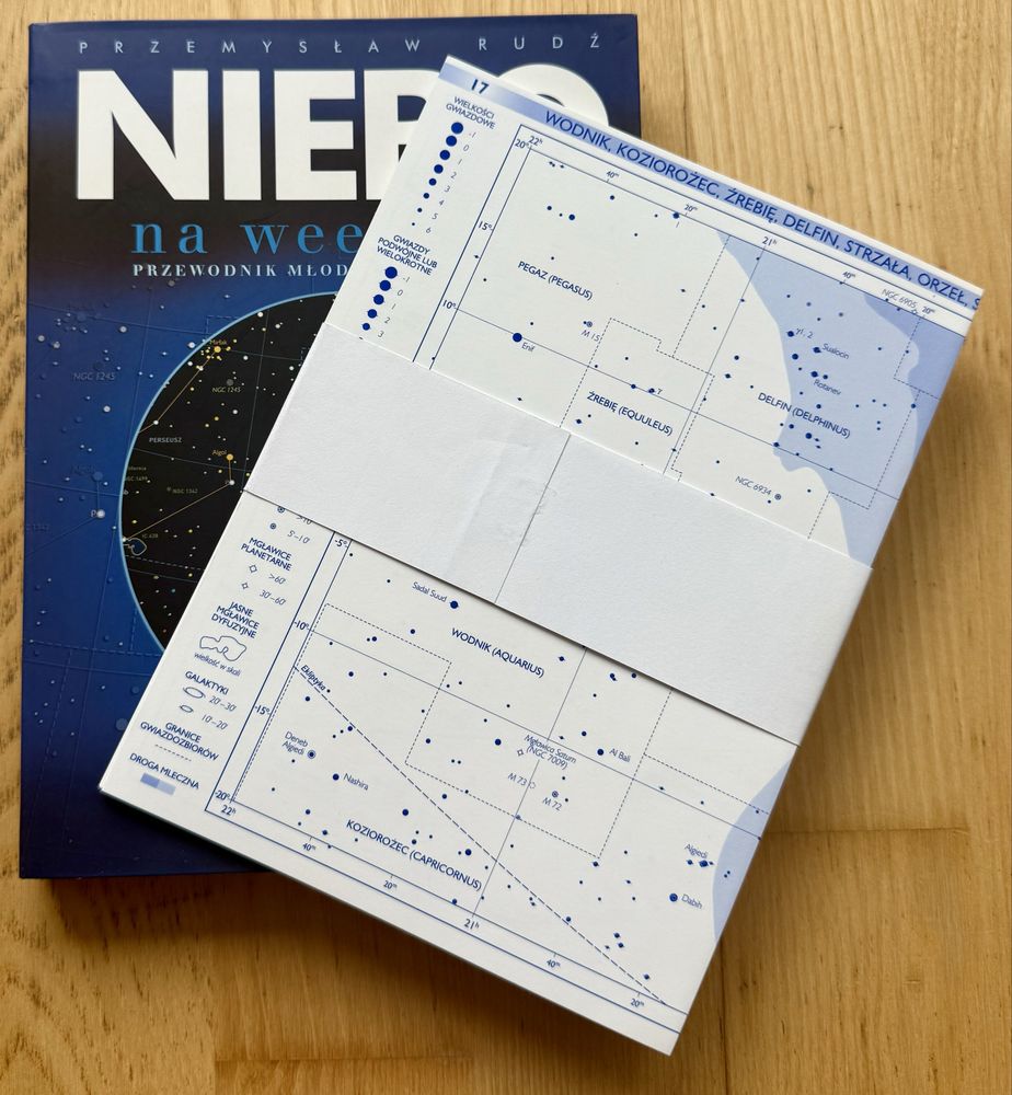 Niebo na weekend. Przewodnik młodego astronoma – P. Rudź, PASCAL 2003