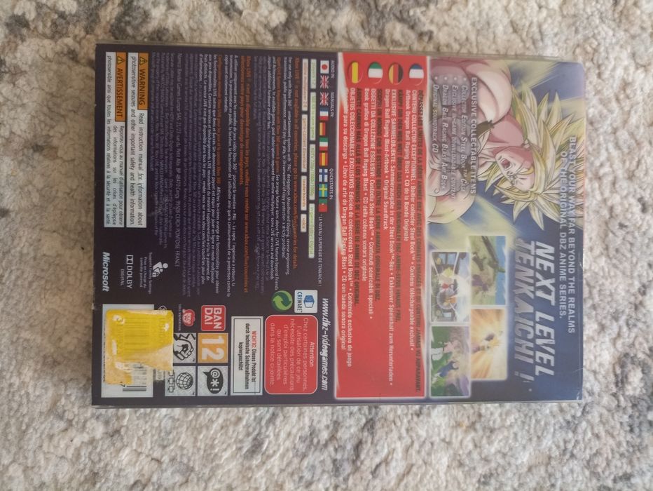 Dragon Ball Raging Blast limited edition xbox 360